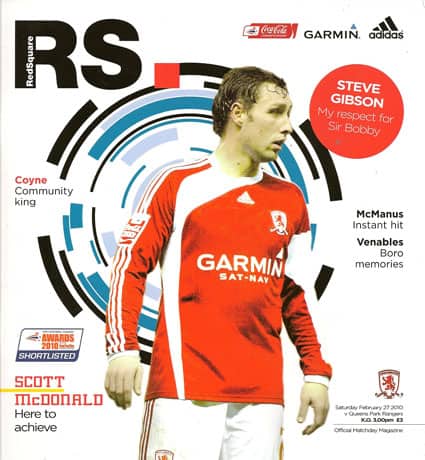 Middlesbrough FC v Queens Park Rangers FC